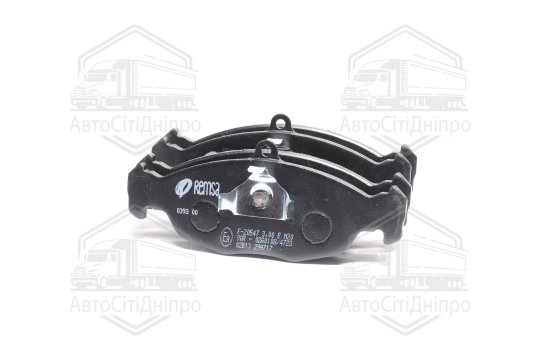 Колодка гальм. диск. DAEWOO LANOS 1.5/1.6 (KLAT), NEXIA передн. (вир-во Remsa)