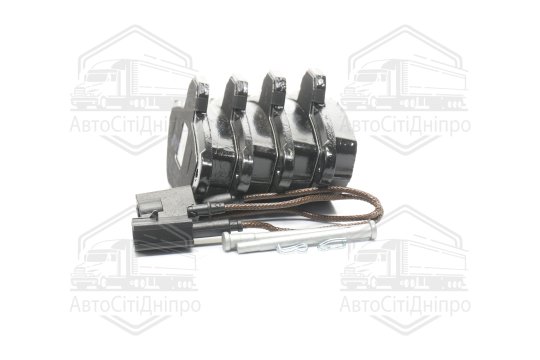 Колодка гальм. диск. FIAT 500 1.2 07-, FORD KA 1.2 08 - передн. (вир-во REMSA)