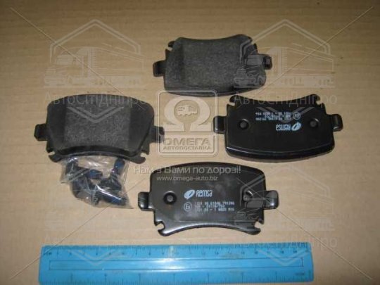 Колодка гальм. диск. AUDI A4, SEAT, SKODA, VW задн. (вир-во REMSA)