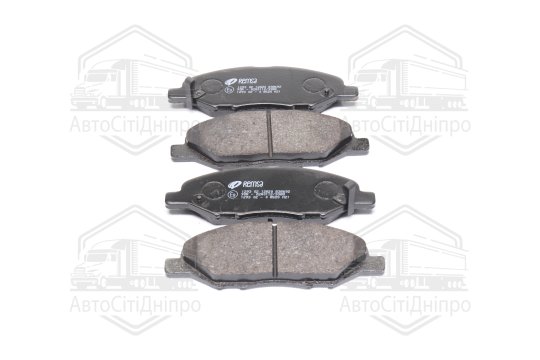 Колодка гальм. диск. NISSAN TIIDA 1.5-1.8 07 - передн. (вир-во REMSA)