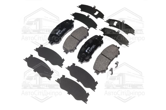 Колодка гальм. диск. Nissan, Renault передн. (вир-во REMSA)