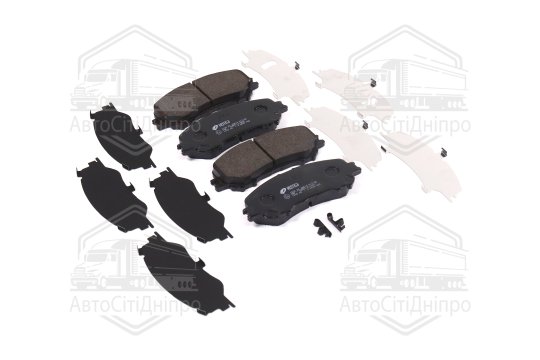 Колодка гальм. диск. Nissan, Renault передн. (вир-во REMSA)