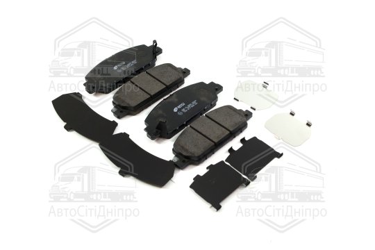 Колодка гальм. диск. HONDA ACCORD 2013 передн. (вир-во REMSA)