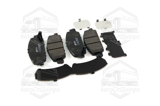 Колодка гальм. диск. HONDA ACCORD 2013 передн. (вир-во REMSA)