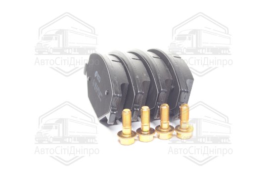 Колодка гальм. диск. SKODA FABIA 1.2-1.6 2007-2014, VW POLO 1.6 2010 - передн. (вир-во REMSA)