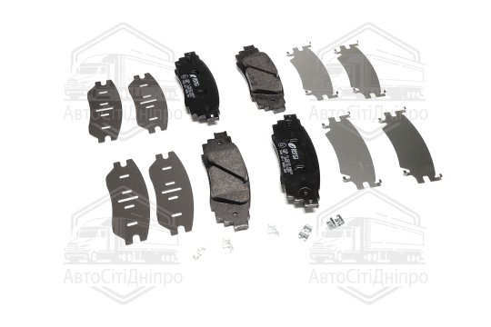 Колодка гальм. диск. LEXUS RX задн. (вир-во REMSA)