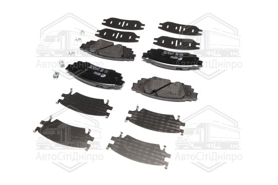 Колодка гальм. диск. LEXUS RX задн. (вир-во REMSA)