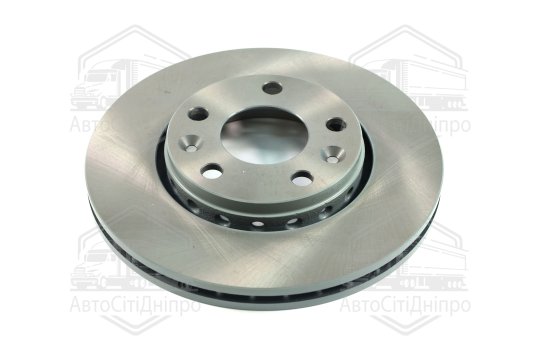 Диск гальмівний DACIA DUSTER 2010; LAGUNA III, MEGANE 07 - передн. (вир-во REMSA)