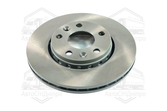 Диск гальмівний DACIA DUSTER 2010; LAGUNA III, MEGANE 07 - передн. (вир-во REMSA)