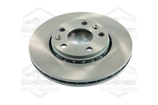 Диск гальмівний DACIA DUSTER 2010; LAGUNA III, MEGANE 07 - передн. (вир-во REMSA)