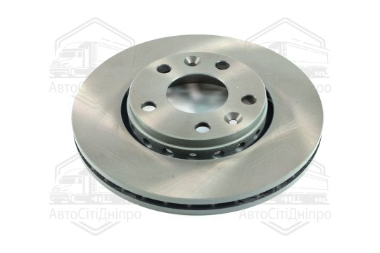 Диск гальмівний DACIA DUSTER 2010; LAGUNA III, MEGANE 07 - передн. (вир-во REMSA)