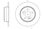 Диск гальмівний MB E-CLASS 1993 задн. (вир-во REMSA)