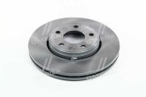 Диск гальмівний NISSAN, OPEL, RENAULT, передн., вент. (вир-во REMSA)