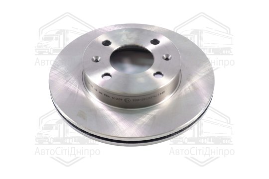 Диск гальмівний HYUNDAI I10 10/07-, KIA PICANTO 04/04 - передн. (вир-во REMSA)