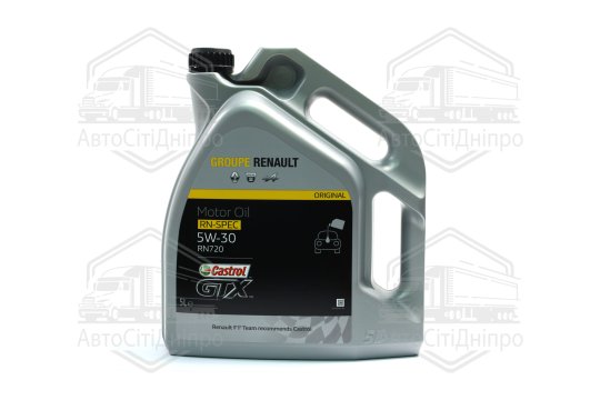 Олива Renault - Castrol GTX RN 5W-30 RN 720 5L