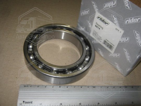 Підшипник 114А (6014) вал кард.ГАЗ, ЗІЛ, ПАЗ, гідромуфта КамАЗ (RIDER)