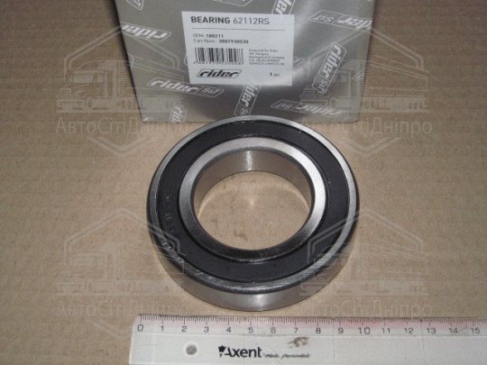 Підшипник 180211 (62112RS) вал кард. ЗІЛ (RIDER)