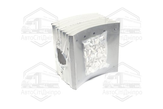 Накладка гальм. (компл. на вісь) PREMIUM 420х200 2-й рем. BPW, DAF SB, SAF (RIDER)