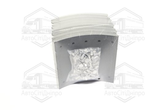 Накладка гальм. (компл. на вісь) PREMIUM 420х200 3-й рем. BPW, DAF SB, SAF (RIDER)