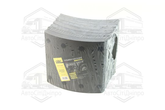 Накладка гальм. (компл. на вісь) PREMIUM 420х180 стандарт SAF (RIDER)