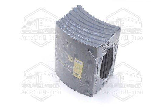 Накладка гальмівна (компл. на вісь) PREMIUM 410х223 станд. MAN F90, F2000, TGA, MB ACTROS (RIDER)