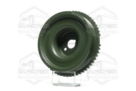 Шків колінвала (Демпфер) ВАЗ 2113-15, 2110 8-ми клап. (зелений) (RIDER)