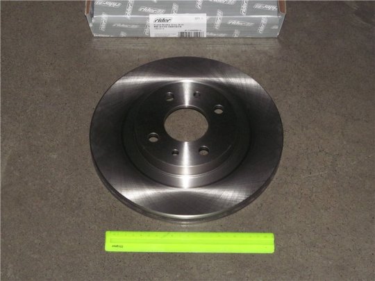 Диск гальмівний ВАЗ 2112 передній R14 (RIDER)