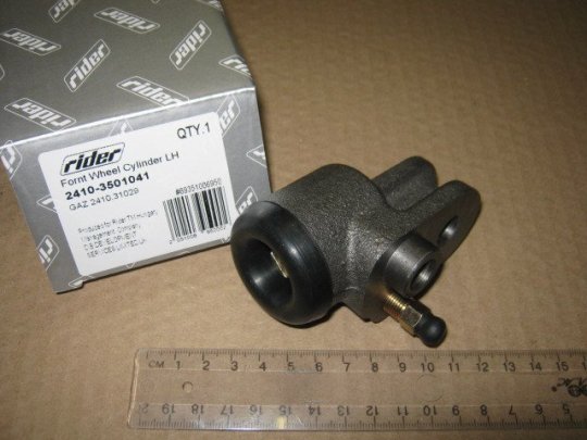 Циліндр гальм. робоч. ГАЗ 2410,31029 передн. лів. (RIDER)