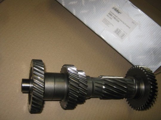 Вал проміжний КПП ГАЗ 3302 5-ст. без підш. (RIDER)