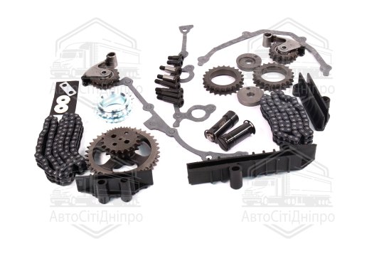 Р/к ГРМ 70/90 дв.405,406,409 повний Євро-3 РОЗРІЗНІ зірочки (RIDER)