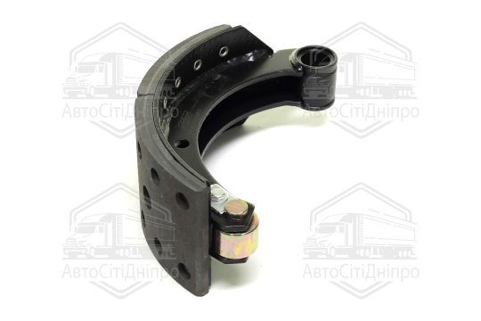 Колодка гальм. МАЗ 4370 перед. ліва з накл. (RIDER)