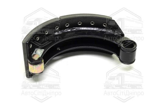 Колодка гальм. МАЗ 4370 перед. ліва з накл. (RIDER)