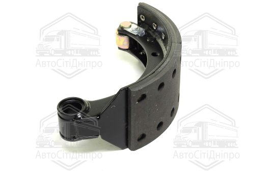 Колодка гальм. МАЗ 4370 перед. ліва з накл. (RIDER)