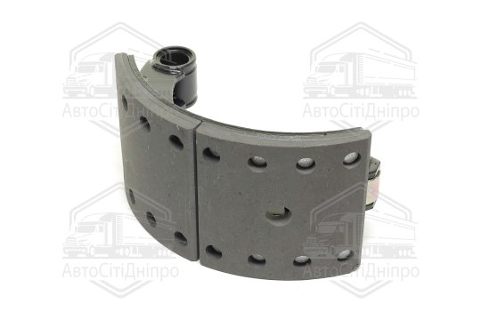 Колодка гальм. МАЗ 4370 задн. ліва з накл. (RIDER)