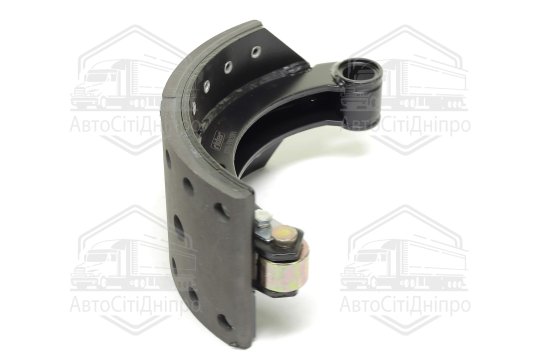 Колодка гальм. МАЗ 4370 задн. ліва з накл. (RIDER)