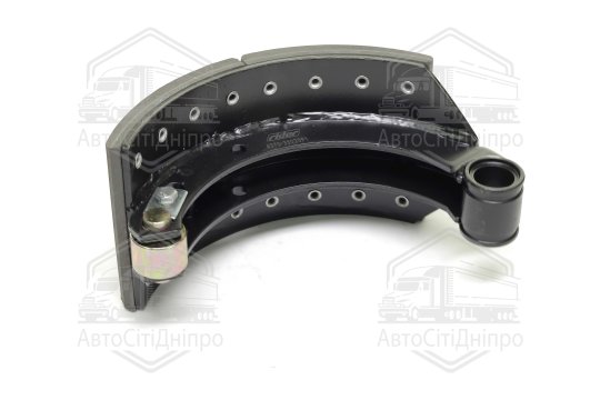 Колодка гальм. МАЗ 4370 задн. ліва з накл. (RIDER)