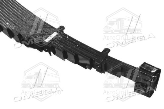 Ресора задня ГАЗ 53 13-лист 1610мм (RIDER)