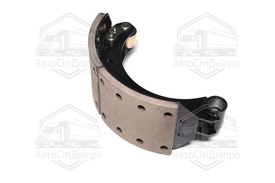Колодка гальмівна МАЗ ліва з накл. у зб. (RIDER)