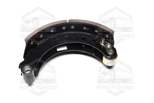 Колодка гальмівна МАЗ ліва з накл. у зб. (RIDER)