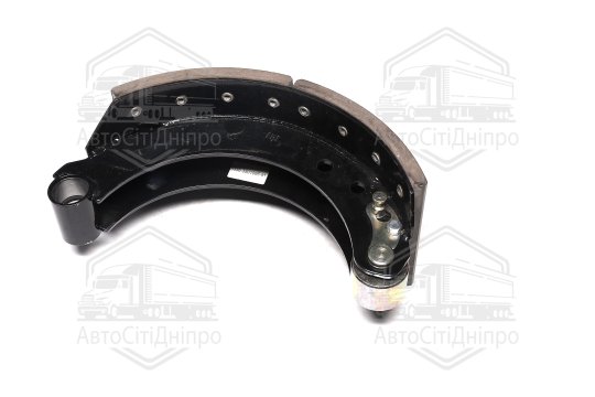 Колодка гальмівна МАЗ ліва з накл. у зб. (RIDER)