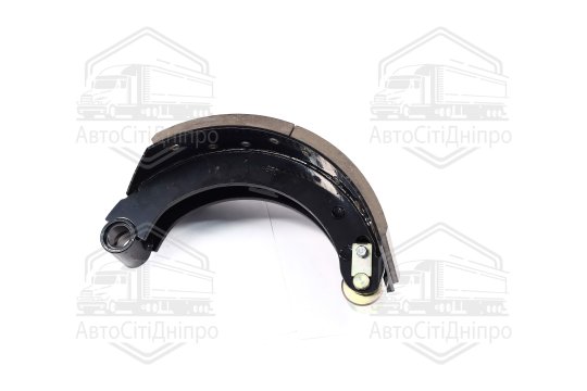 Колодка гальм. МАЗ 5440 передн. ліва з накл. у зб. (RIDER)