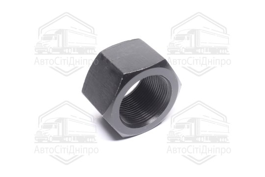 Гайка М30х1, 5 пальця реакт. КАМАЗ, Краз Н=26-27 мм.фосфотіров. (RIDER)