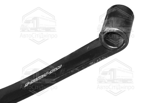 Лист ресори №1 передньої КАМАЗ 65115 3-х лист.з вухом та втулкою (RIDER)