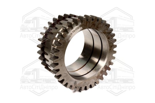 Шестерня проміжна редуктора понижуючого МТЗ (Z=35/Z=30) (RIDER)