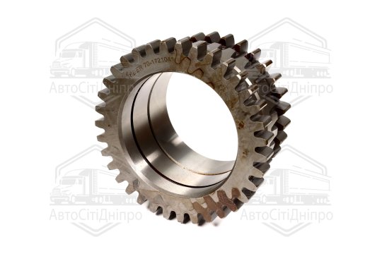 Шестерня проміжна редуктора понижуючого МТЗ (Z=35/Z=30) (RIDER)