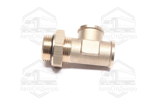 З'єднувач пневматичний різьбовий Т- подібний (зовнішній/внутрішній/внутрішній) M22x1.5-F:M16X1.5 (ла