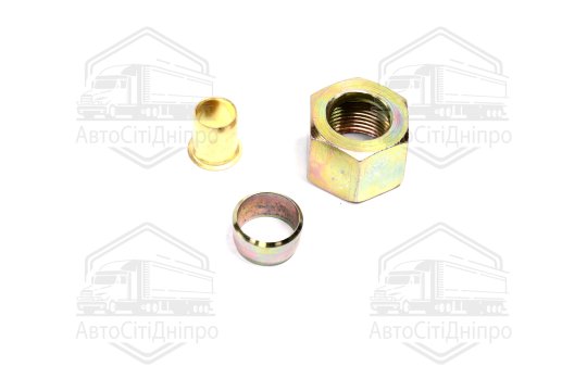 Р/к трубки гальмівної (Dвнут.=15мм, М22х1,5)(1гайка,1втулка,1шайба)(RIDER)