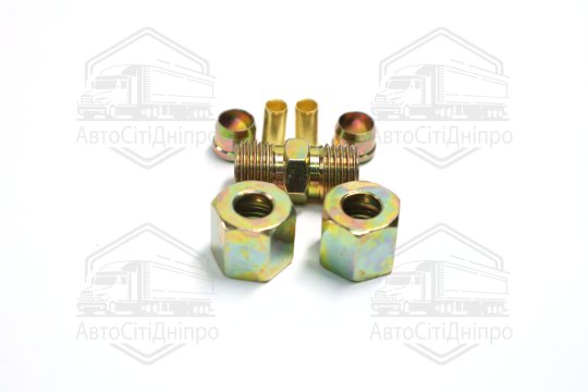 З'єднувач трубки (Dвнут.=8мм, М14х1,5) (1штуцер,2гайки,2втулки,2шайби)(RIDER)