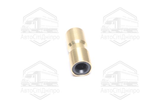 З'єднувач пневматичний цанговий прямий 10х10 (латунний) (RIDER)