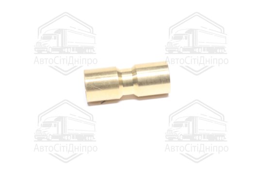 З'єднувач пневматичний цанговий прямий 10х10 (латунний) (RIDER)